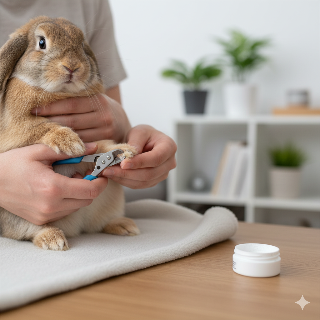 Tavşanlarda tırnak kesimi nasıl yapılır? – Uzayan tavşan tırnaklarını güvenli kesme yöntemleri
