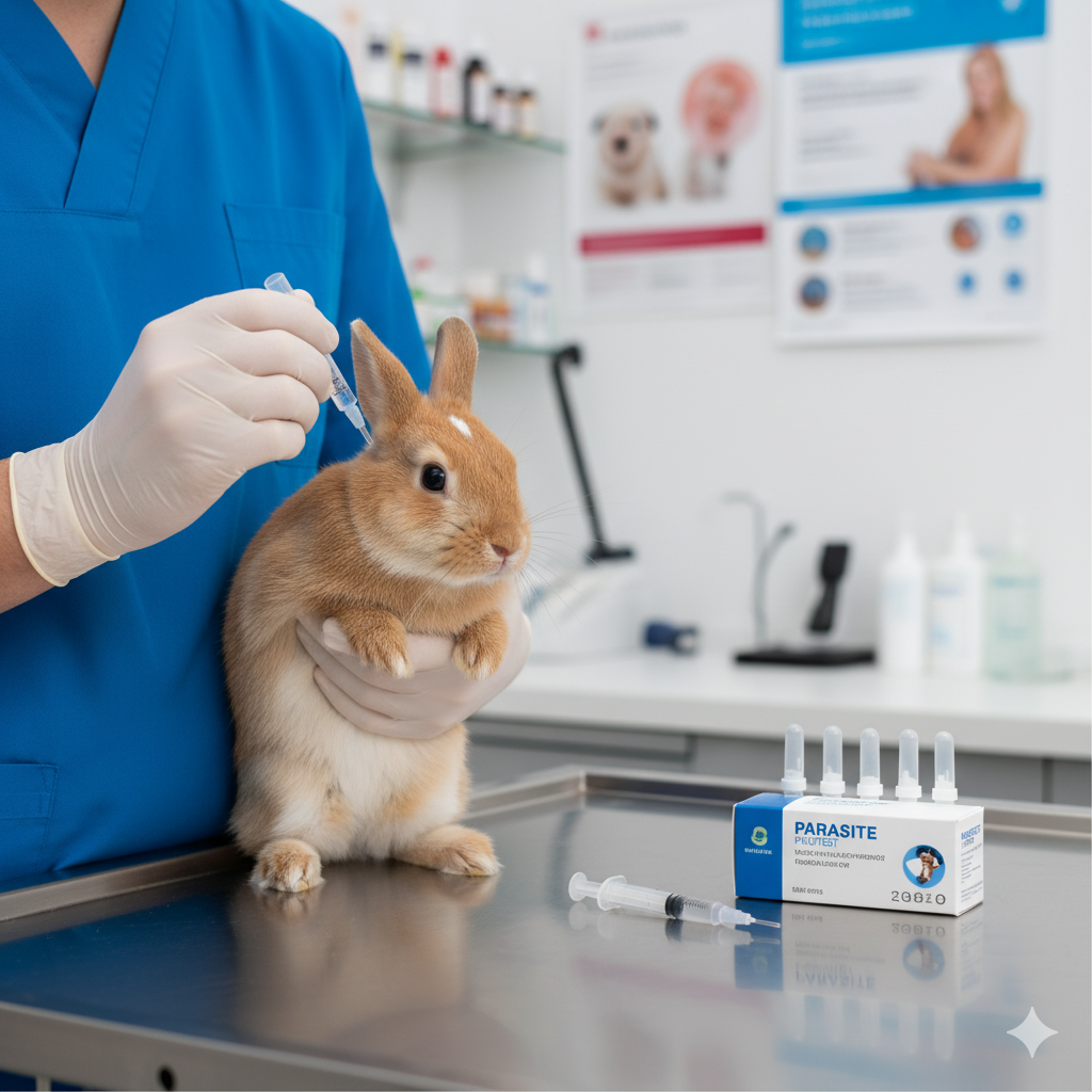 Tavşanlarda parazit korunması – Pire, bit gibi dış parazitler ve iç parazitlere karşı alınacak önlemler