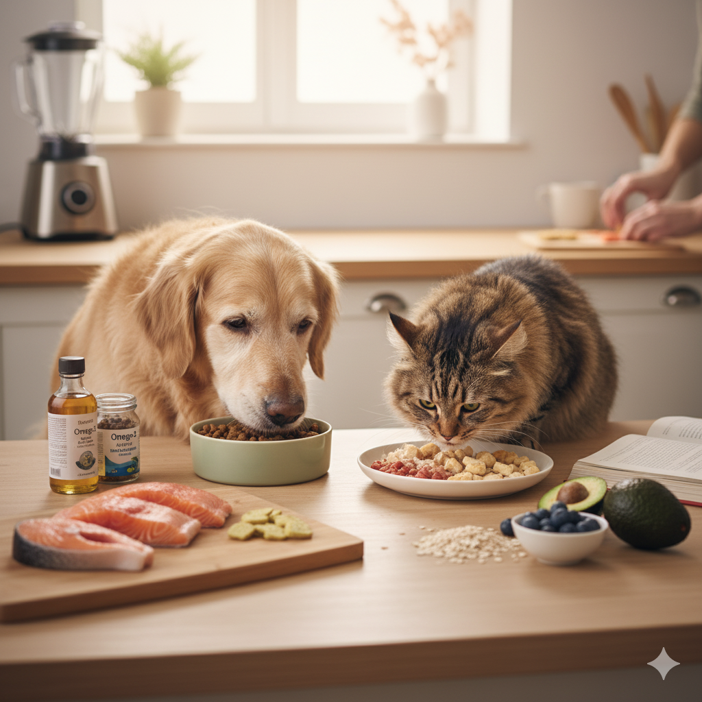 Yaşlanan Evcil Hayvanlar İçin Beslenme Trendleri: Glukozamin, Omega-3 ve Ev Yapımı Atıştırmalıklarla Eklem Sağlığı