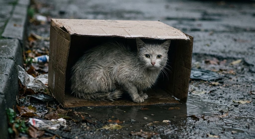 Sütnaz Sokakta yardım bekliyor